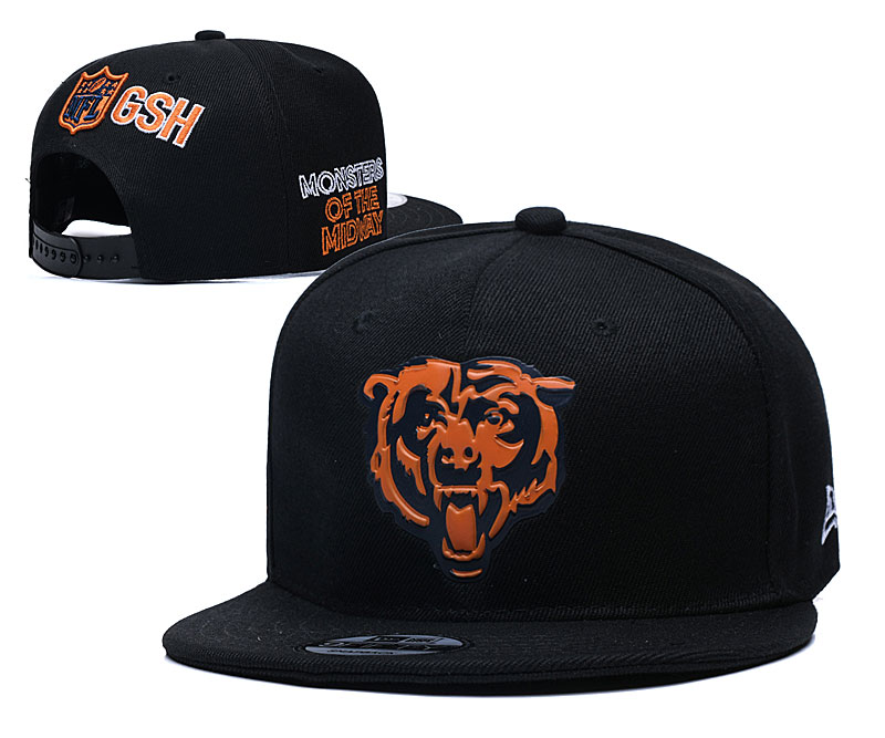 Chicago Bears Stitched Snapback Hats 007